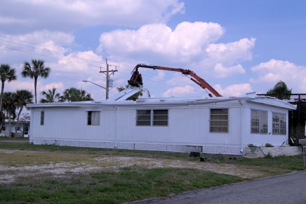 Mobile Home Demolition in Mishawaka
