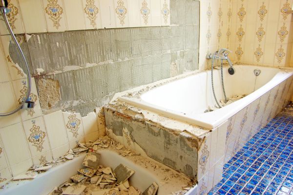 Shower Demolition in Mishawaka