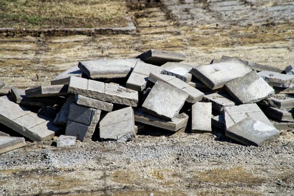 Patio Slab Demolition in Mishawaka